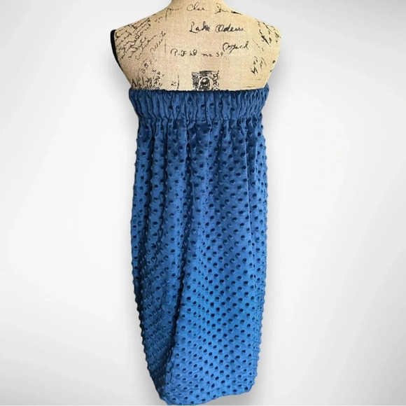 DRY DIVAS Blue Bow Spa Wrap M/L/XL | EUC - Picture 3 of 7